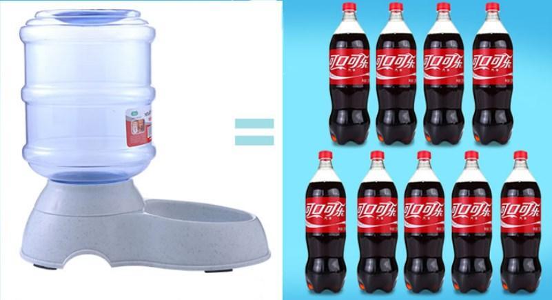 Automatic Pet Feeder & Water Fountain Combo - Large Capacity, Eco-Friendly Design-1