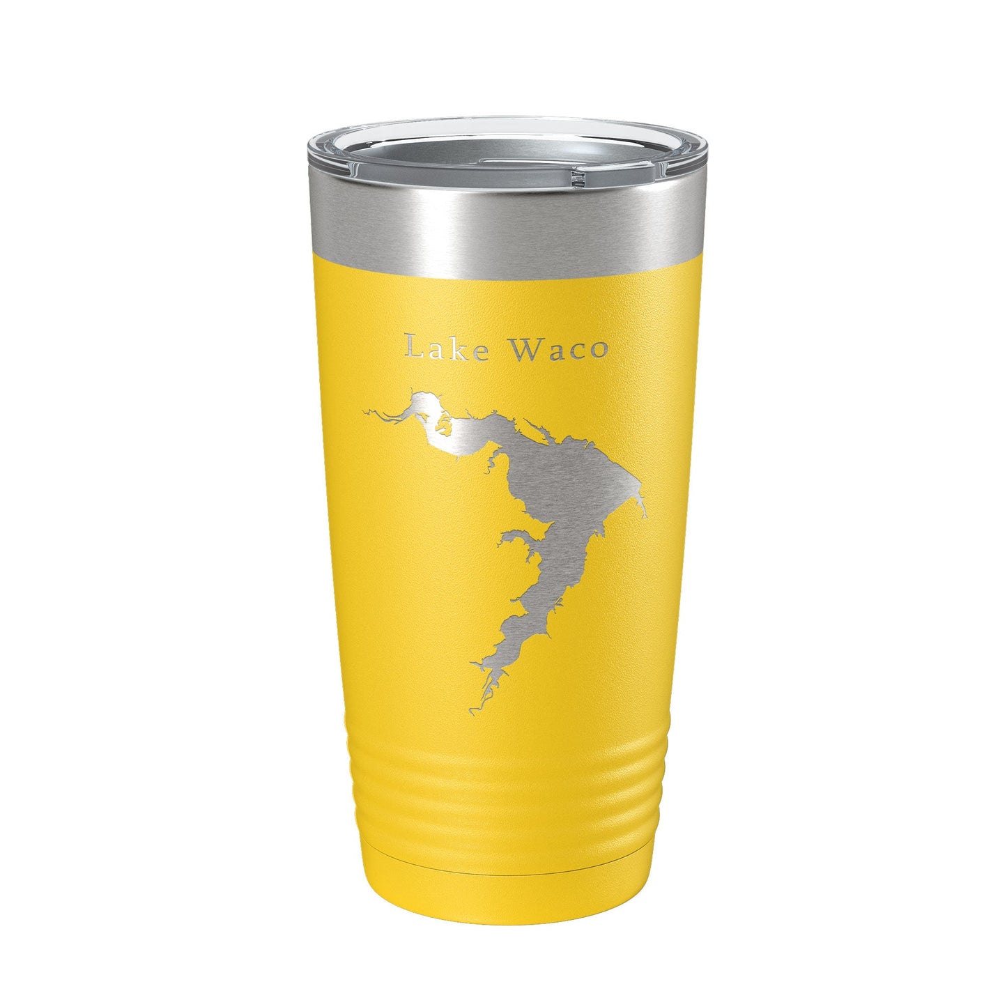 Lake Waco Map Tumbler Travel Mug Insulated Laser Engraved Coffee Cup Texas 20 oz-19
