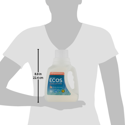 Earth Friendly Ecos Magnolia & Lilies Ultra Liquid Detergent (8x50 Oz)-1