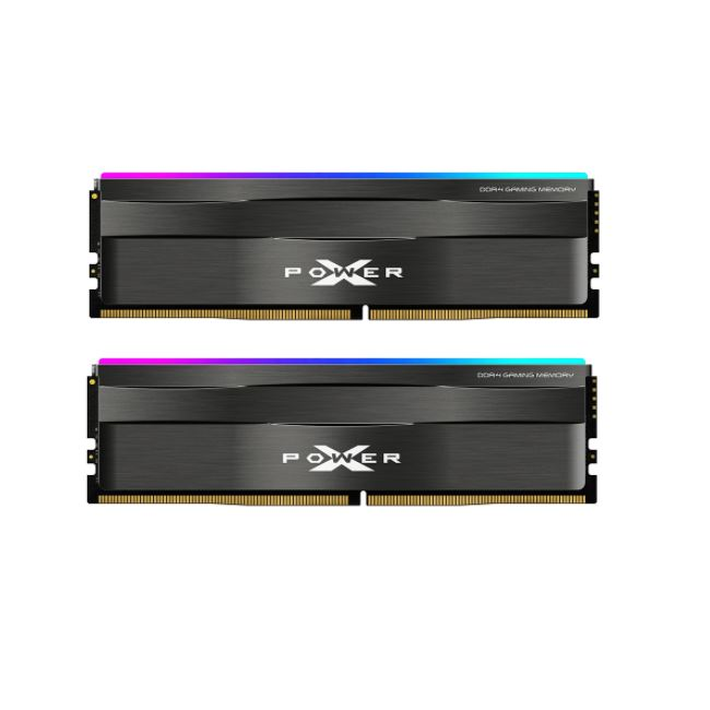 32GB 3200MHz DDR4 RAM Silicon Power XPOWER Zenith RGB Gaming CL16 (2x16GB) (SP032GXLZU320BDD) (SP032GXLZU320BDD)-0