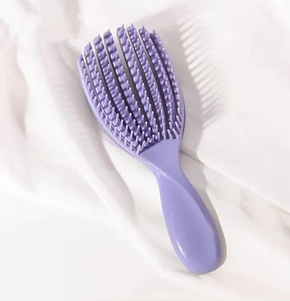 Curved Shell Massage Hair Comb