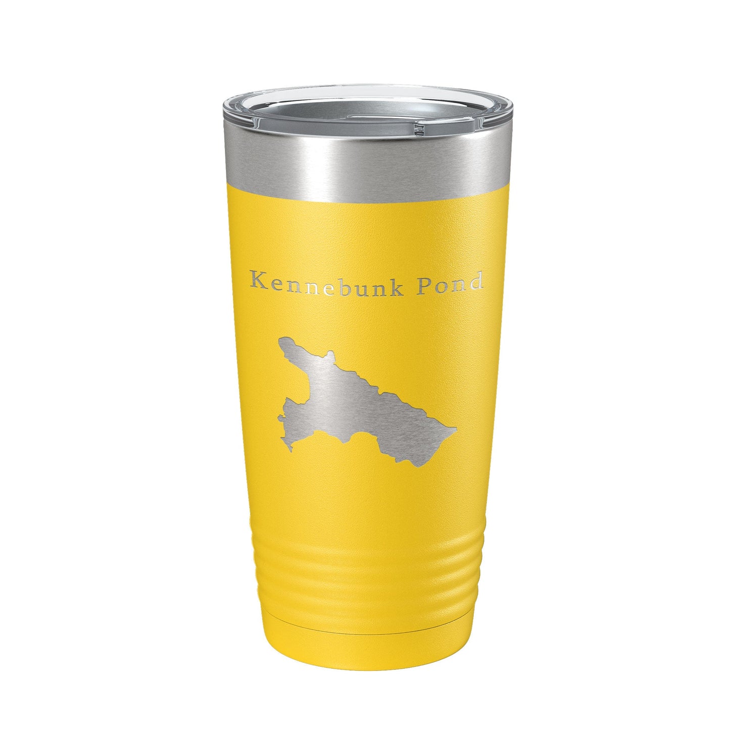 Kennebunk Pond Tumbler Lake Map Travel Mug Insulated Laser Engraved Coffee Cup Maine 20 oz-19