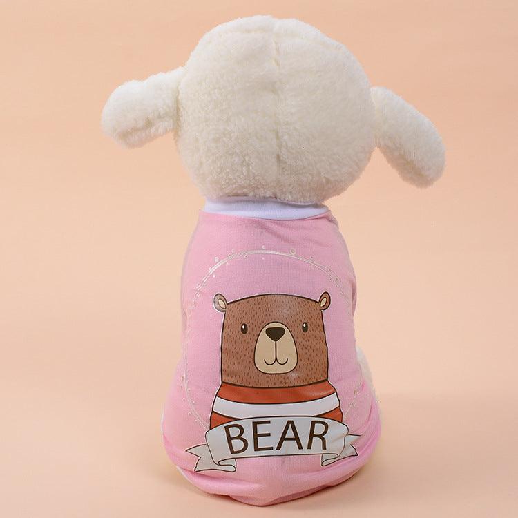 Premium Cotton Dog Vest - Stylish And Comfortable Pet Clothing For All Seasons-6