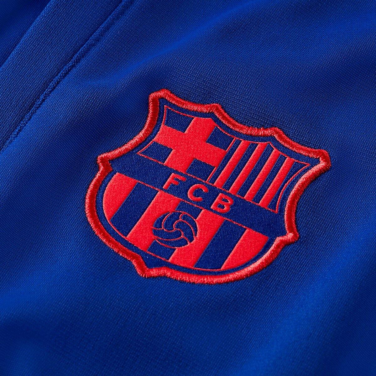 FC Barcelona Casual "Just do it" presentation tracksuit 2021 - Nike-4