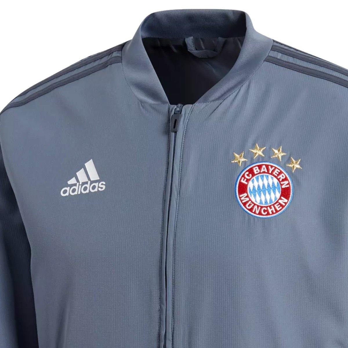 Bayern Munich training presentation soccer tracksuit UCL 2018/19 - Adidas-3