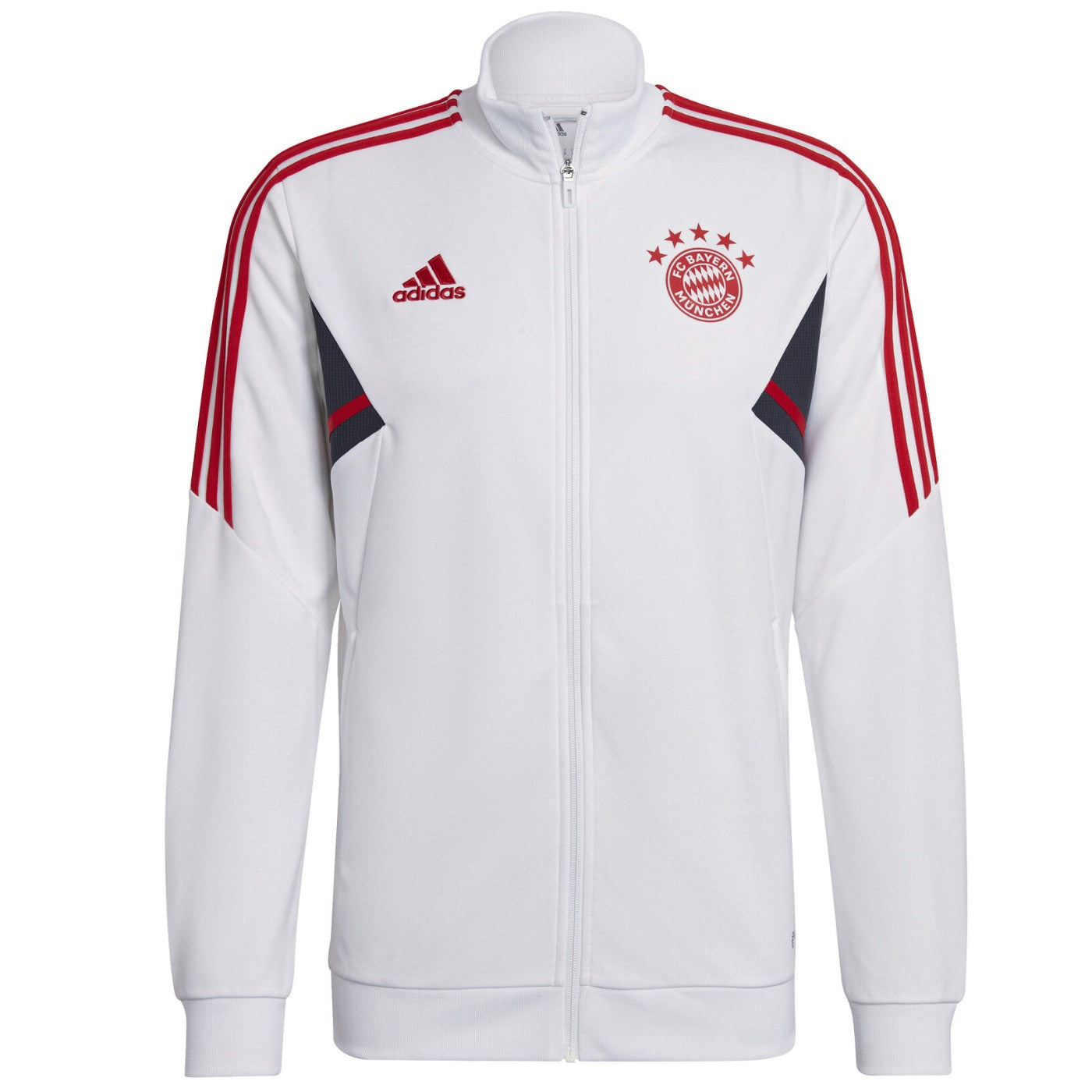 Bayern Munich training bench Soccer tracksuit 2022/23 - Adidas-4