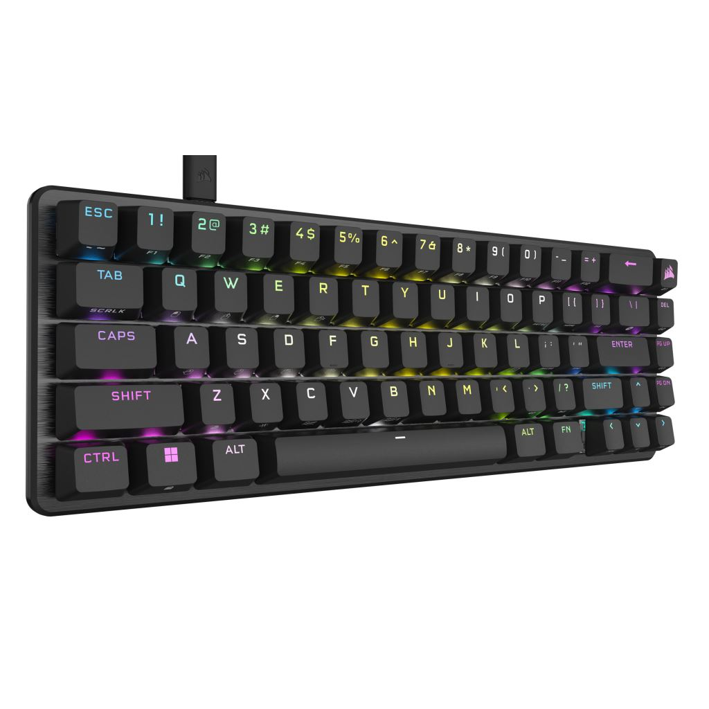 Corsair K65 RGB PRO MINI 65% Mechanical Gaming NA vezetékes billentyűzet szürke (CH-91A401A-NA) (CH-91A401A-NA)-0