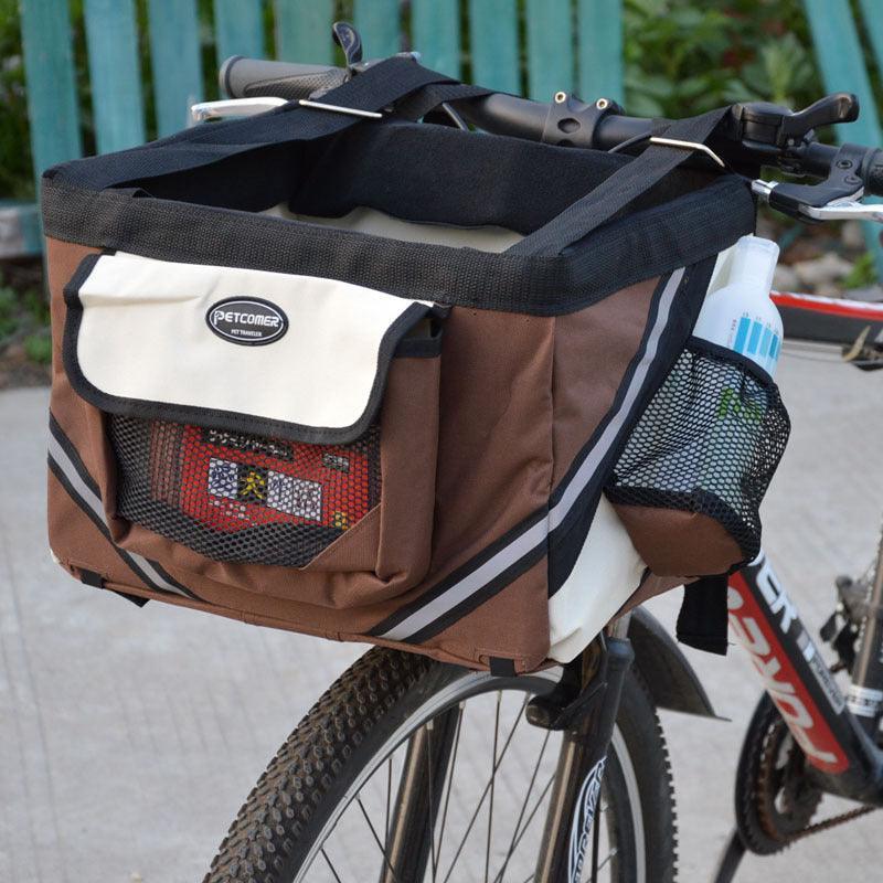 Bikepaws Pet Traveler: Removable Front Bicycle Carrier For Small Cats And Dogs-4