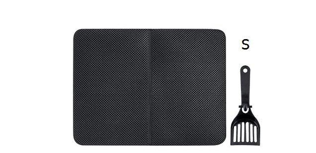 Black Cat Litter Trapper: The Ultimate Waterproof Mat For Mess-Free Cleaning-4