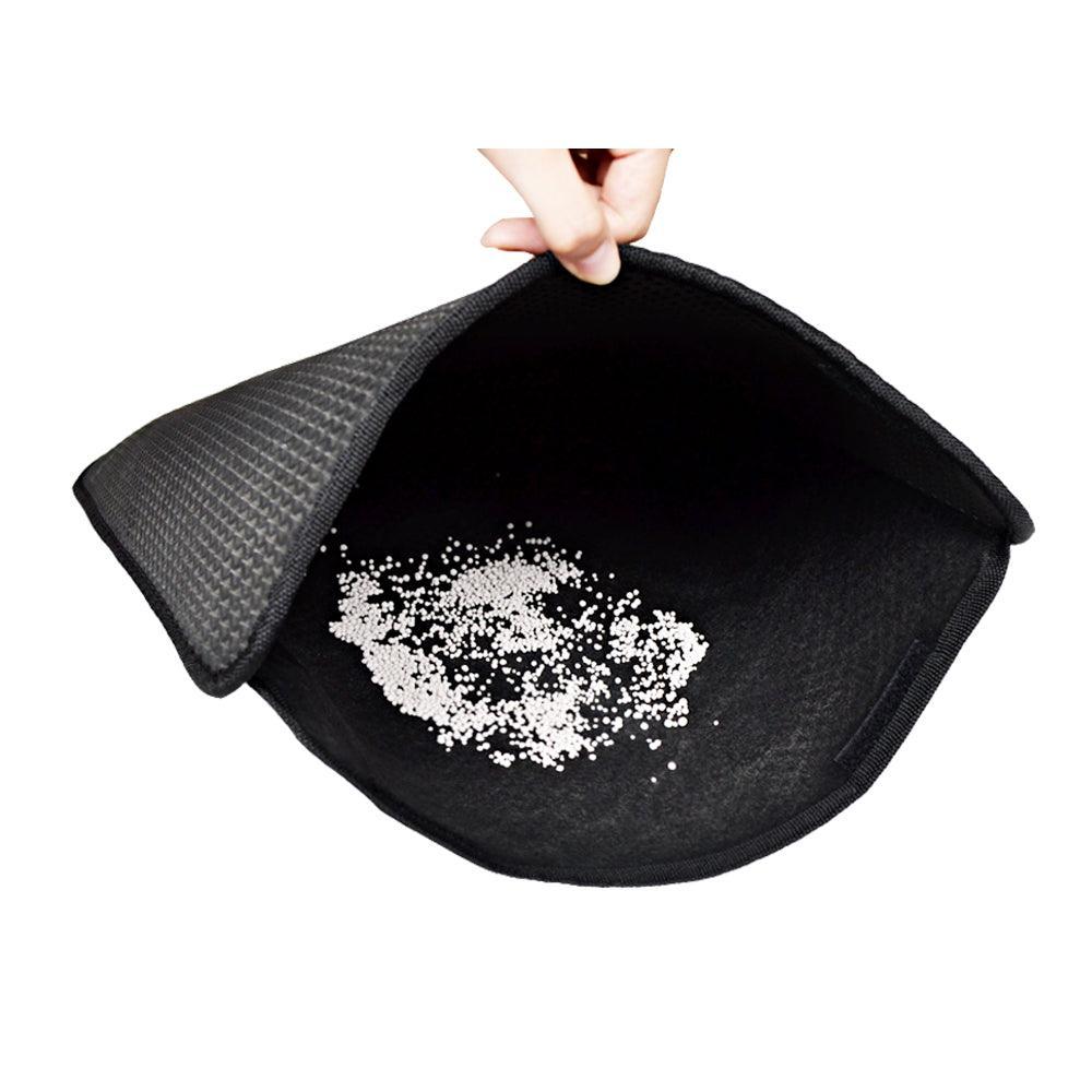 Black Cat Litter Trapper: The Ultimate Waterproof Mat For Mess-Free Cleaning-2