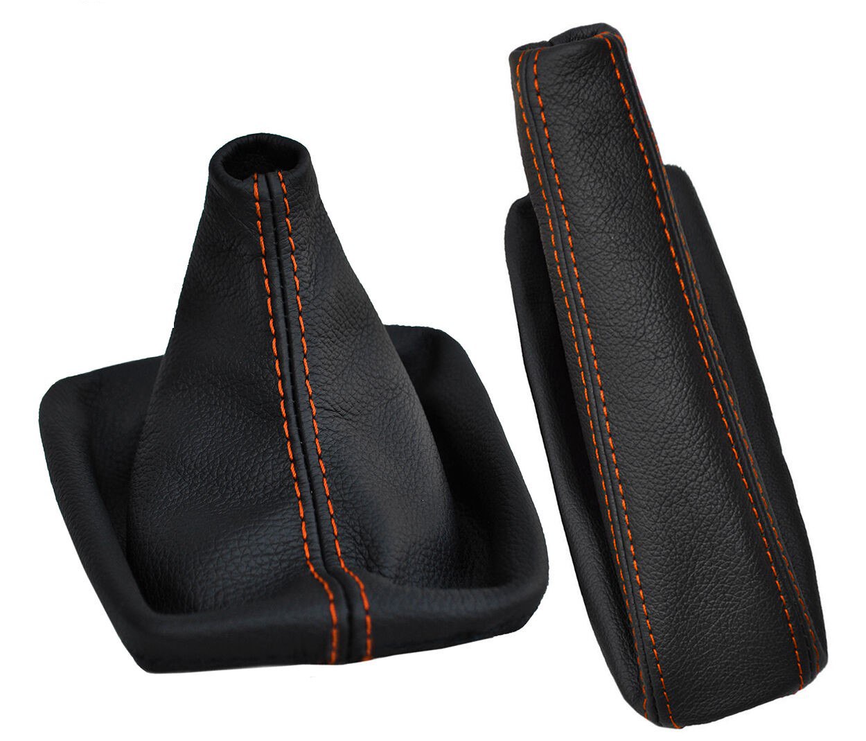 1991-2005 BMW E36 E46 3 Series Genuine Leather Handbrake & Shift Boot Covers Set-7