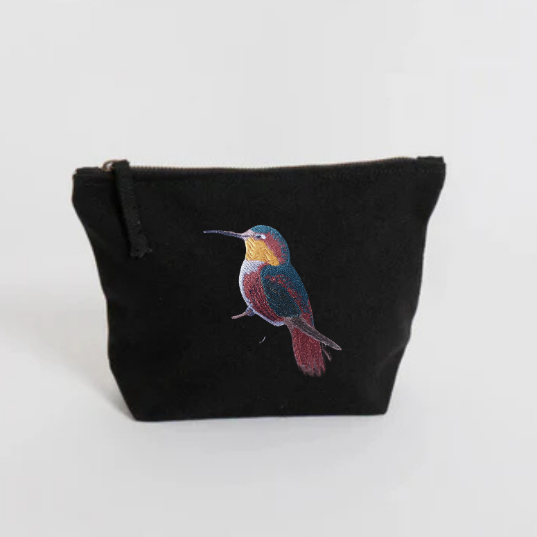 Make Up Pouch - Humming Bird-1