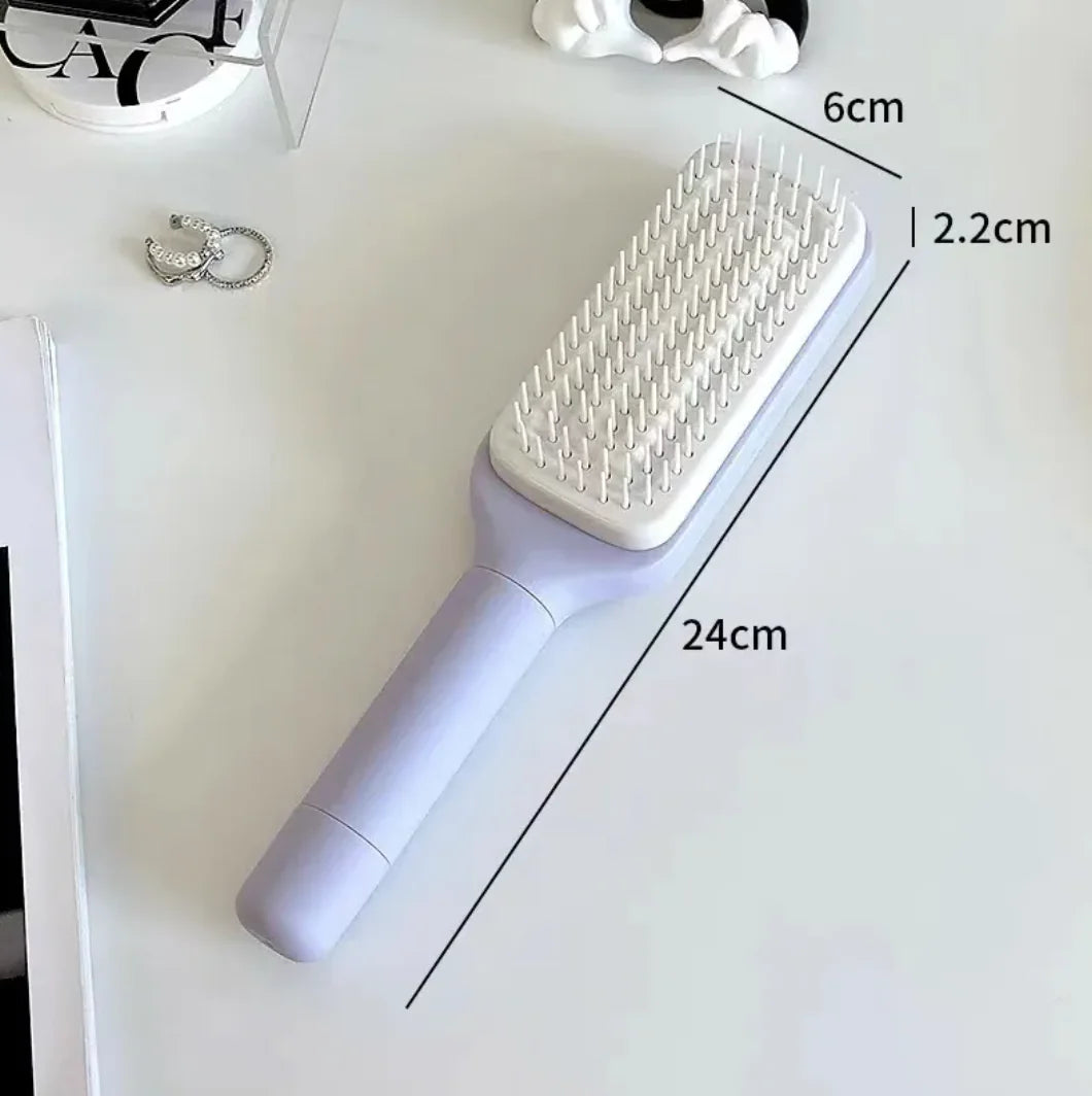 4-in-1 Self-Cleaning Scalp Massage Hairbrush
