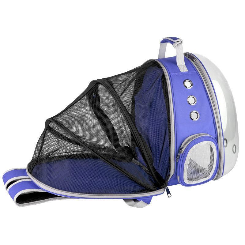 Bubble Pet Sightseeing Backpack: Portable And Stylish Carrier For Small Animals-12