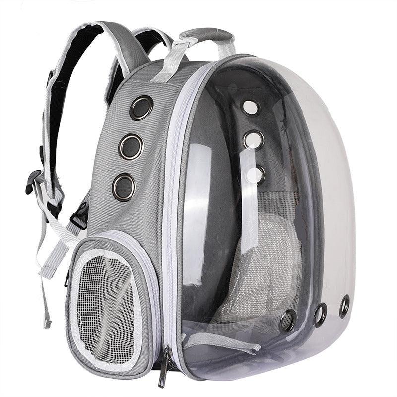 Bubble Pet Sightseeing Backpack: Portable And Stylish Carrier For Small Animals-0