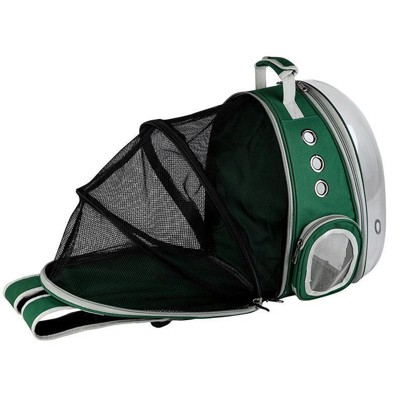 Bubble Pet Sightseeing Backpack: Portable And Stylish Carrier For Small Animals-1