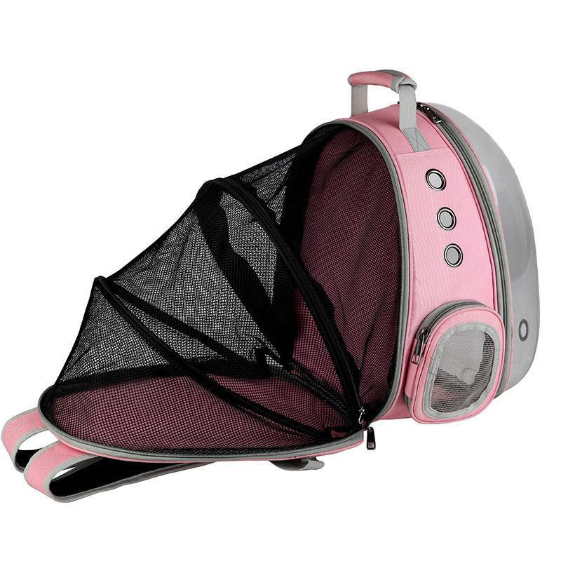 Bubble Pet Sightseeing Backpack: Portable And Stylish Carrier For Small Animals-2