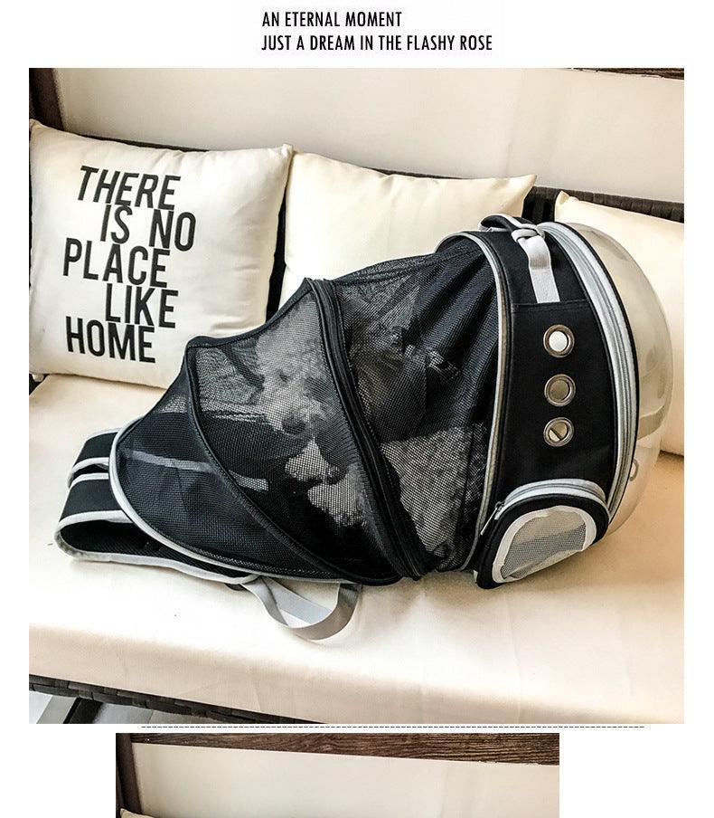 Bubble Pet Sightseeing Backpack: Portable And Stylish Carrier For Small Animals-13