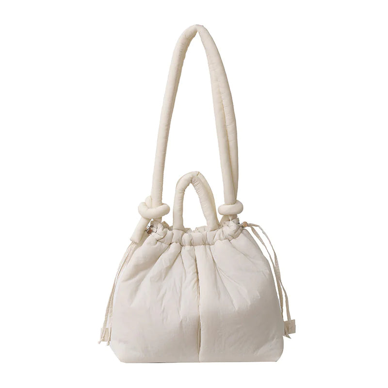 Women's Nylon Drawstring Backpack