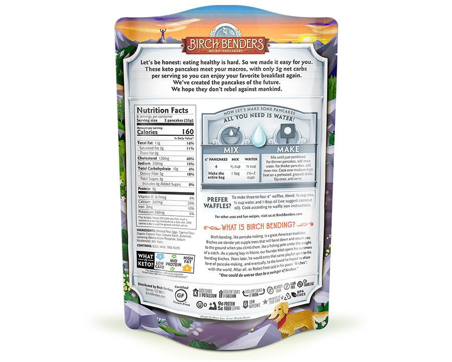 BIRCH PCAKE/WAFFL KETO ( 6 X 10 OZ )-6