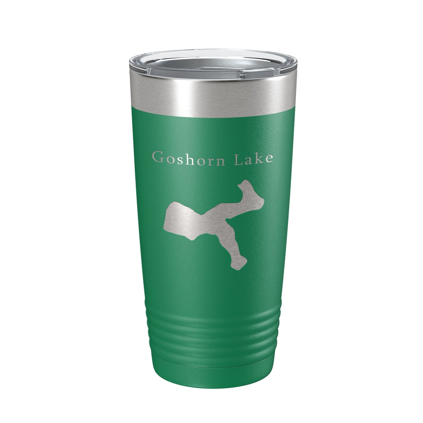 Goshorn Lake Map Tumbler Travel Mug Insulated Laser Engraved Coffee Cup Michigan 20 oz-9