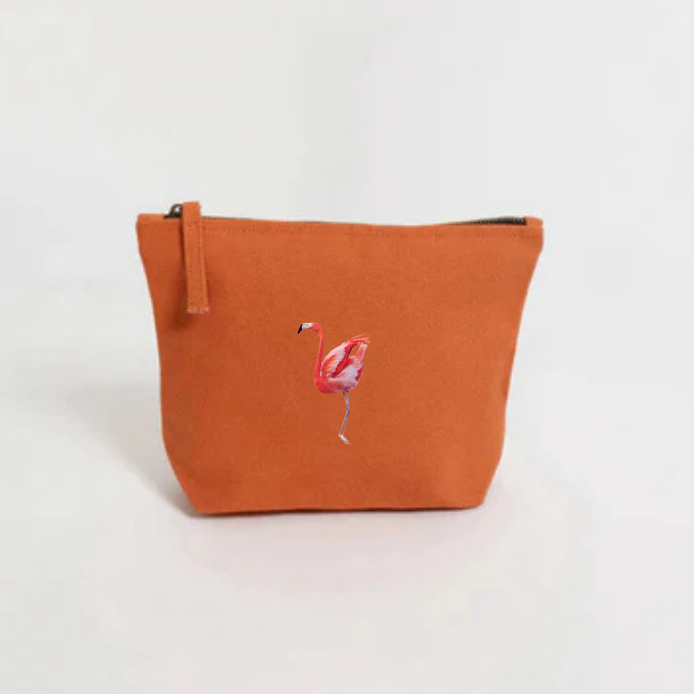 Make Up Pouch - Flamingo-4