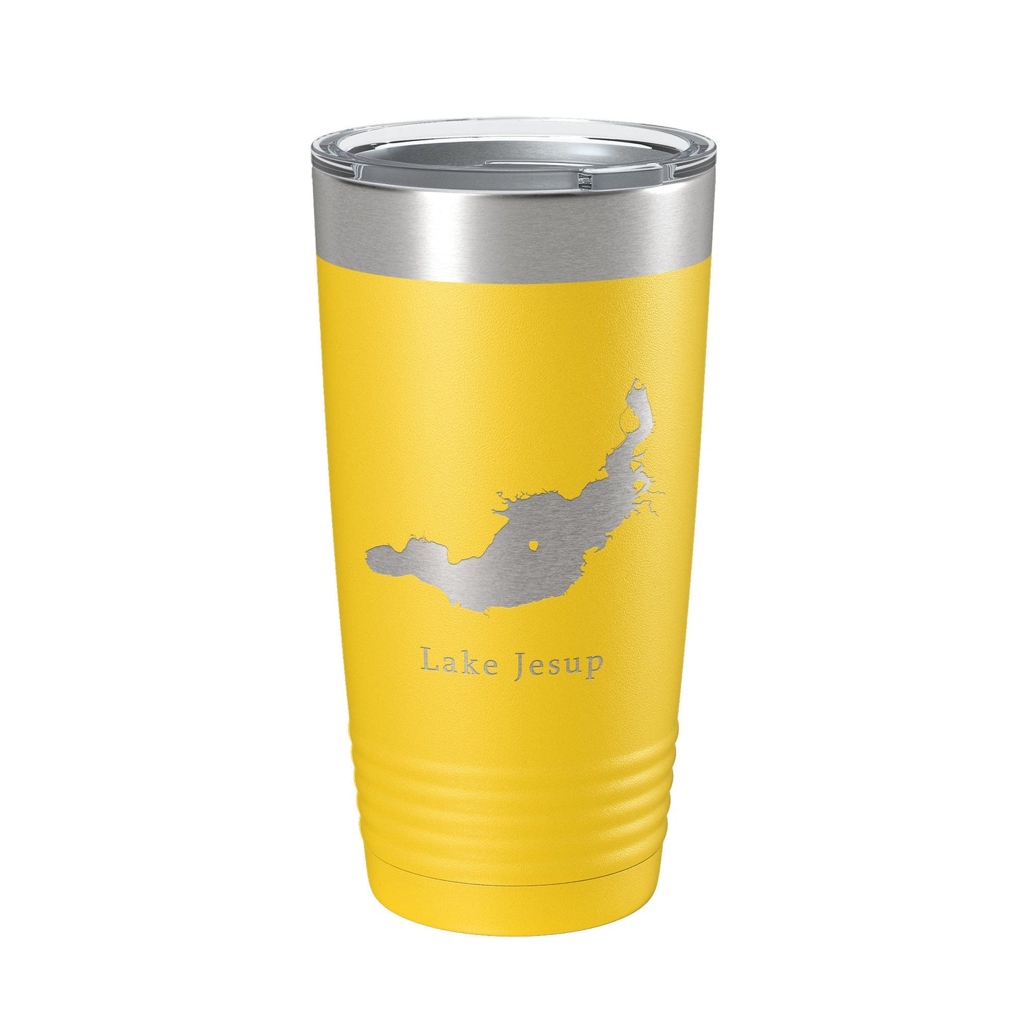 Lake Jesup Map Tumbler Travel Mug Insulated Laser Engraved Coffee Cup Florida 20 oz-19