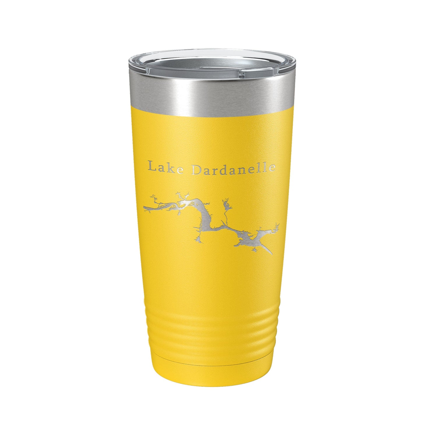 Lake Dardanelle Map Tumbler Travel Mug Insulated Laser Engraved Coffee Cup Arkansas 20 oz-19