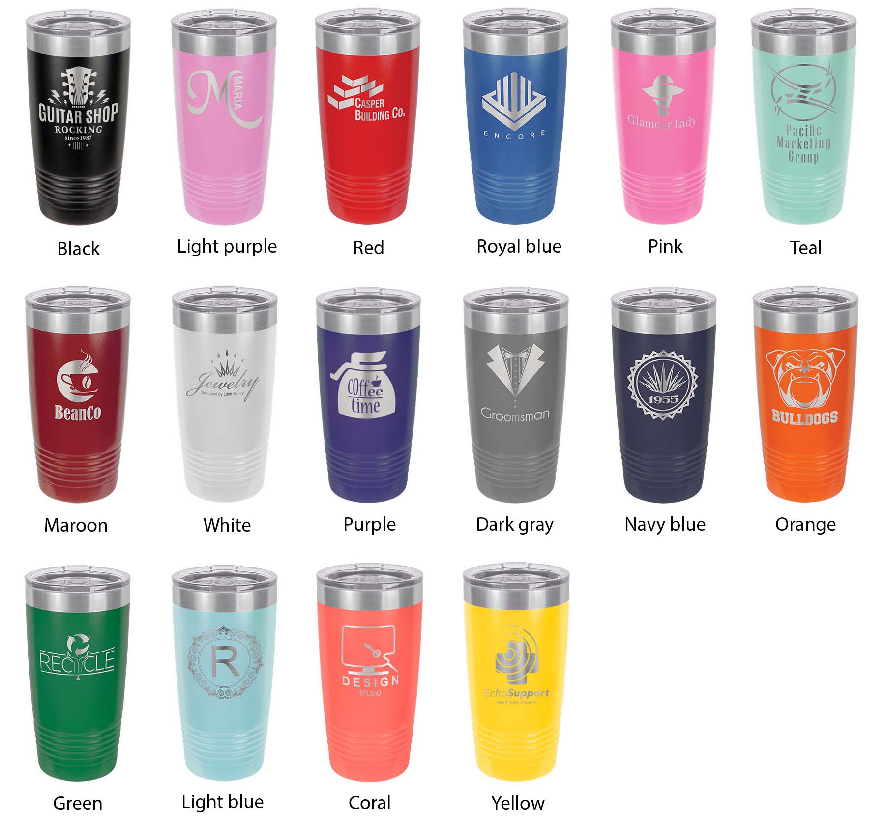 Little Sebago Lake Map Tumbler Travel Mug Insulated Laser Engraved Coffee Cup Maine 20 oz-3