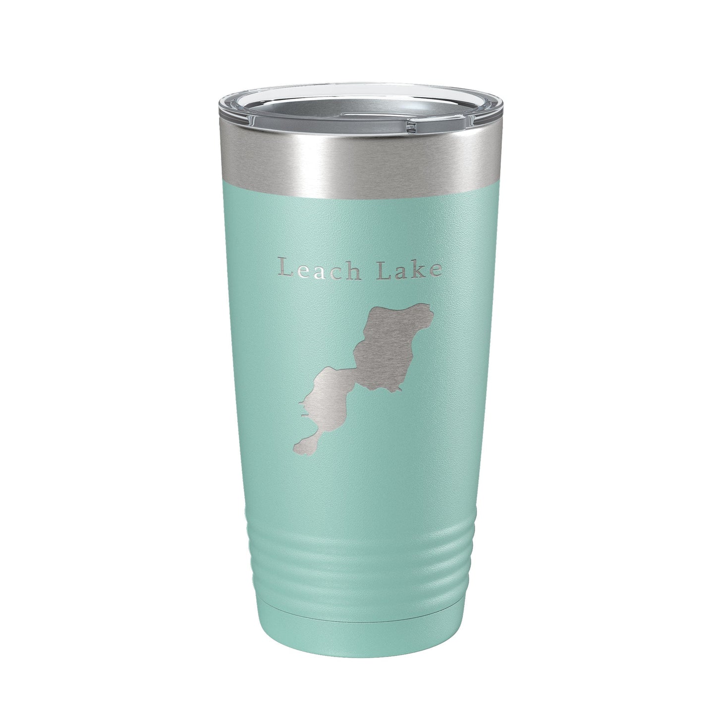 Leach Lake Map Tumbler Travel Mug Insulated Laser Engraved Coffee Cup Michigan 20 oz-12