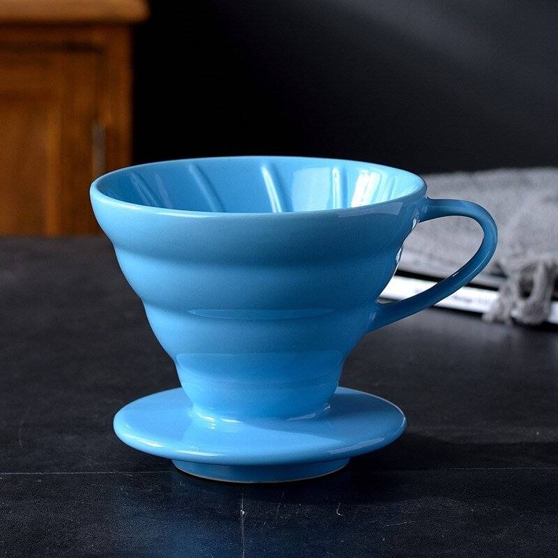 Coffee Dripper Hario V60 Style Drip Filter Cup Permanent Pour Over-7