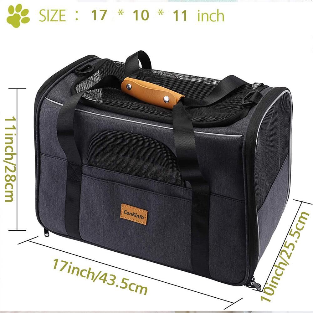 Foldable Portable Pet Carrier Bag - Comfortable Travel Solution For Cats And Dogs-4