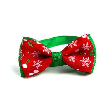Christmas Pet Bow Ties - Festive Handmade Accessories For Dogs And Cats-9