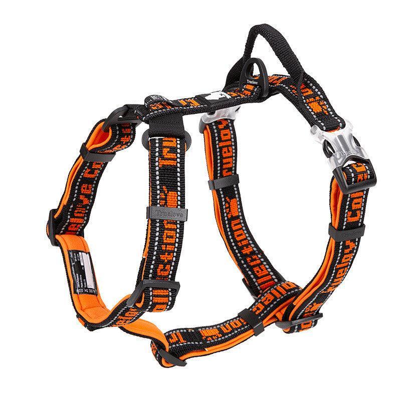 Convenient And Stylish Dog Breast Strap Leash Set-3
