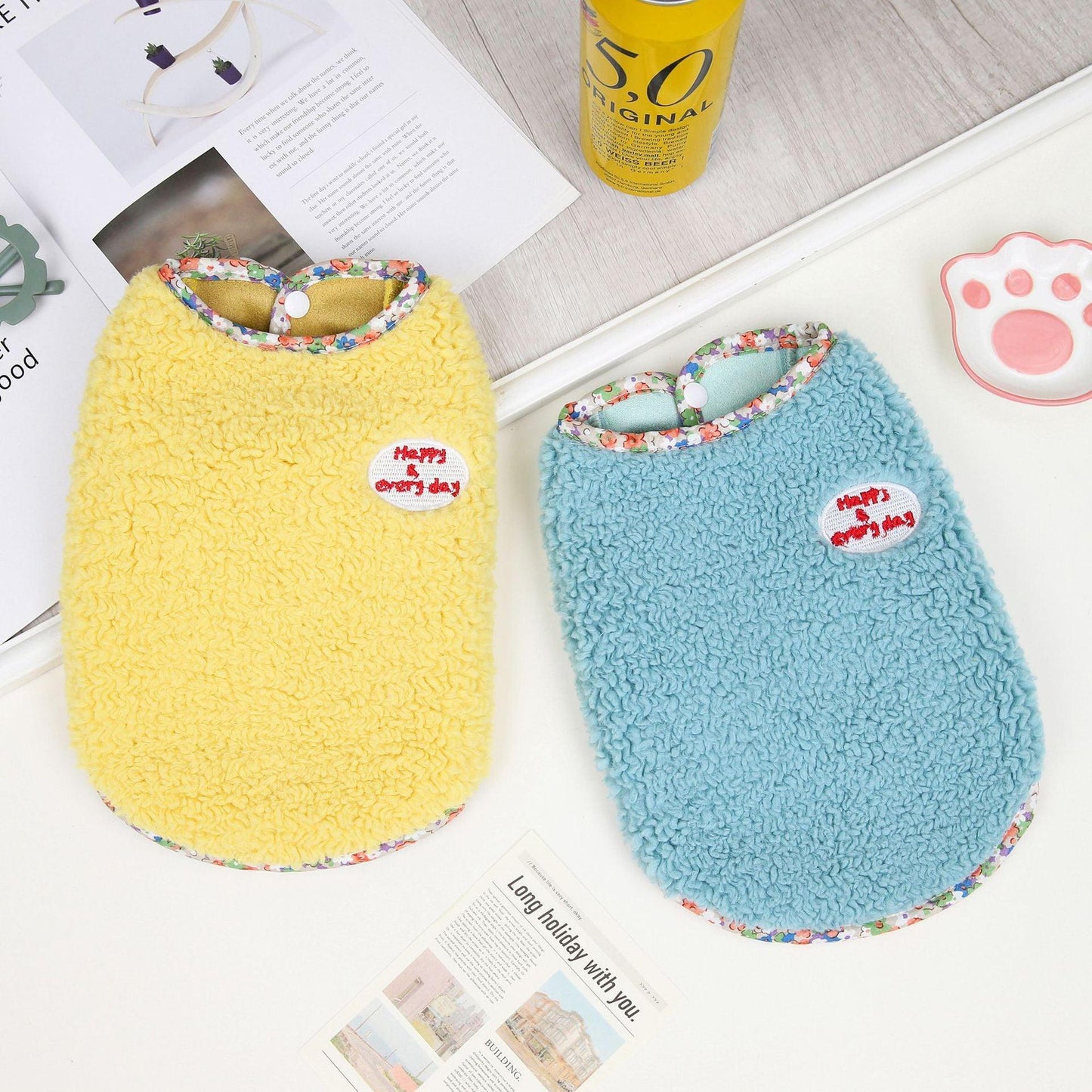 Cozy Canine Autumn/Winter Vest For Small Dogs-3