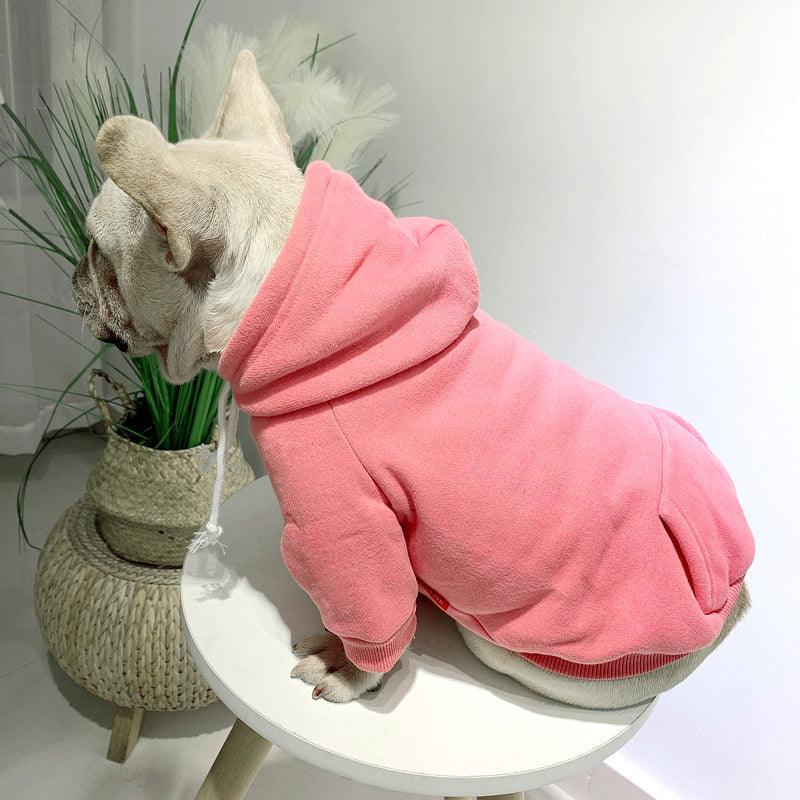 Cozy Canine Fleece Hoodie: Stylish Comfort For Your Furry Friend-4