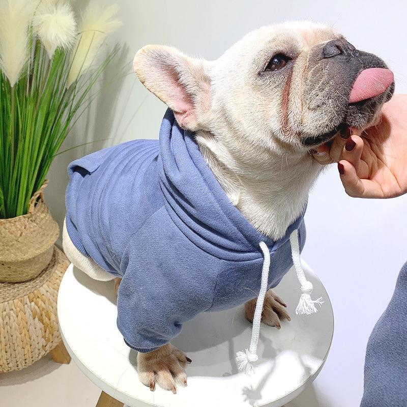 Cozy Canine Fleece Hoodie: Stylish Comfort For Your Furry Friend-1