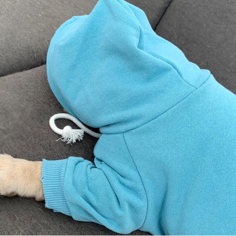 Cozy Canine Fleece Hoodie: Stylish Comfort For Your Furry Friend-2