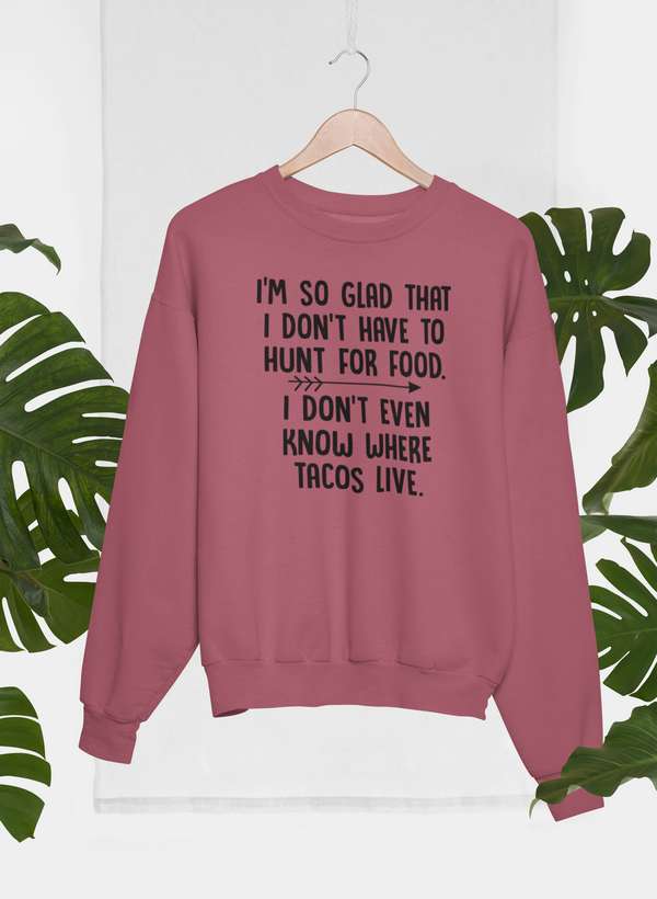 Hunt For Food Sweat Shirt-1