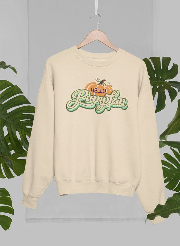Hello Pumpkin Sweat Shirt-1