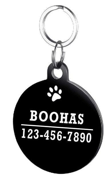 Custom Engraved Stainless Steel Pet Id Tag-15