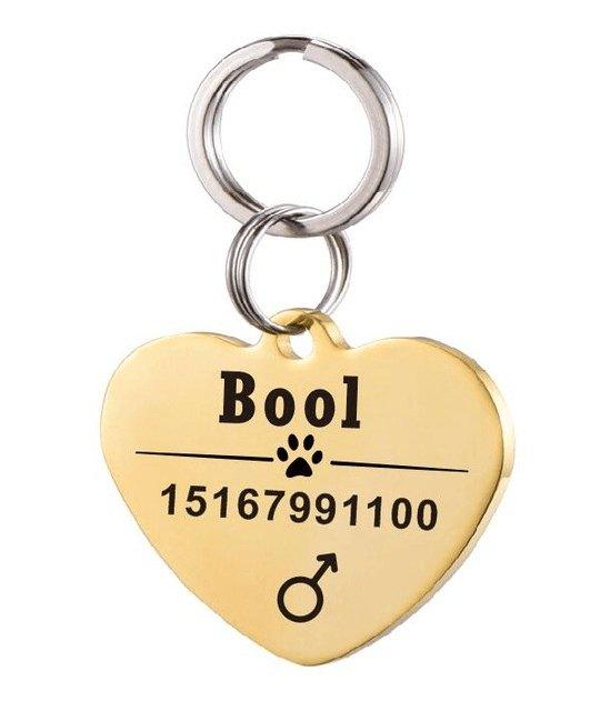 Custom Engraved Stainless Steel Pet Id Tag-24