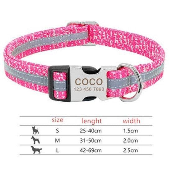 Customizable Pet Identity Collar - The Perfect Blend Of Style And Safety-7