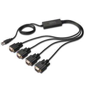 Digitus USB 2.0 --> 4x RS232 adapter (DA-70159) (DA-70159) (DA-70159)-0
