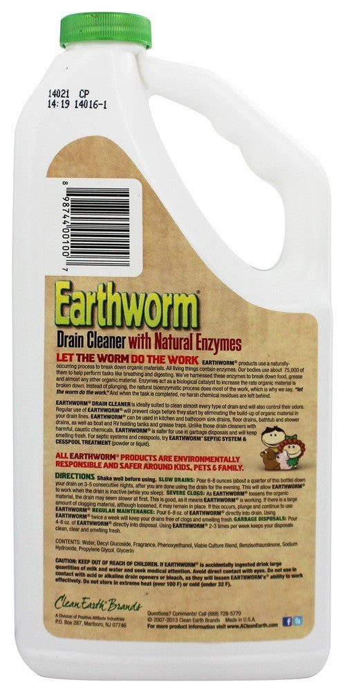 EARTHWORM DRAIN CLEANER ( 6 X 32 OZ )-1