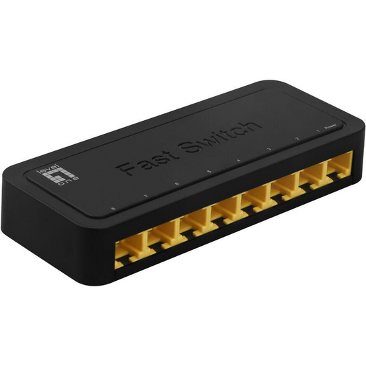 LevelOne VDS-2201 konwerter sieciowy 1000 Mbit/s Czarny (FEU-0812)-0