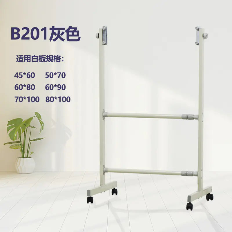 Adjustable Mobile Whiteboard Stand 90x120 cm
