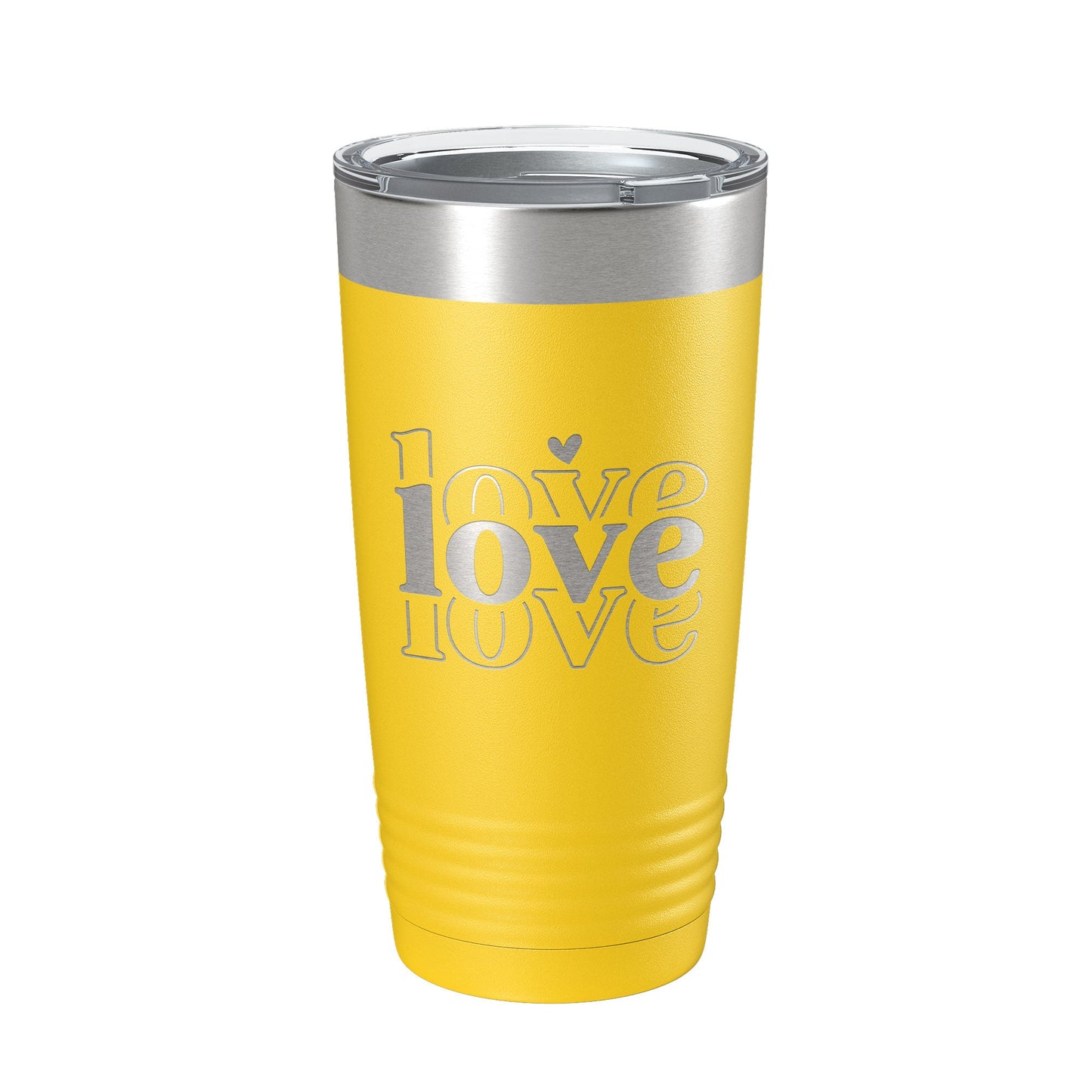 Love Love Love Tumbler Travel Mug Insulated Laser Engraved Coffee Cup 20 oz-19