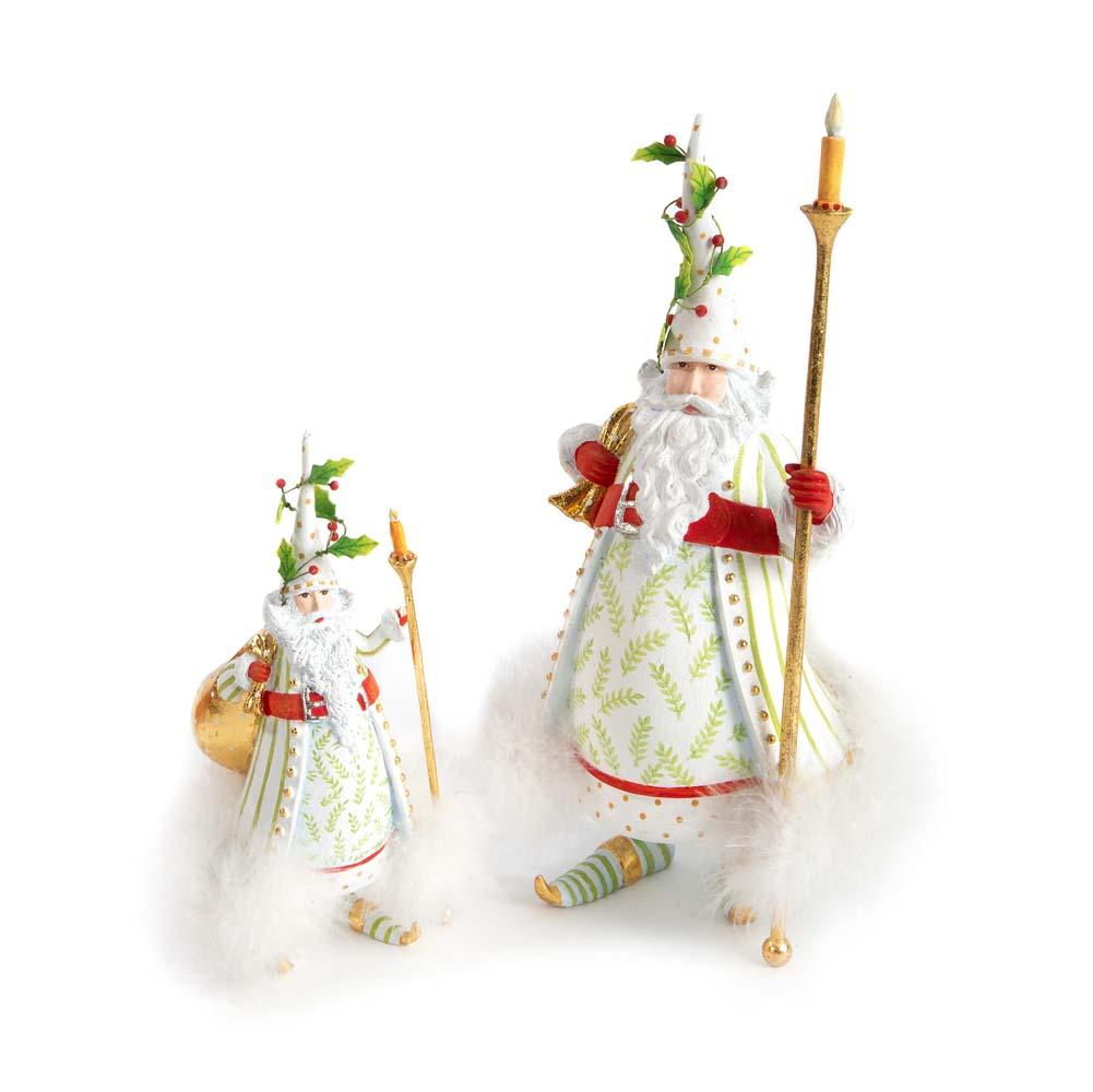 Dash Away Candlelight Santa Ornament by Patience Brewster-4