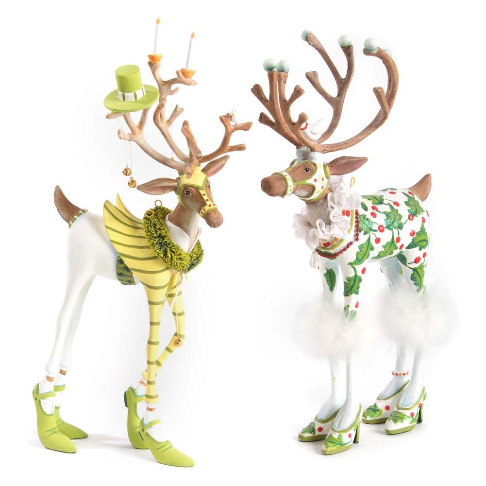 Dash Away Prancer Reindeer Figure by Patience Brewster-4